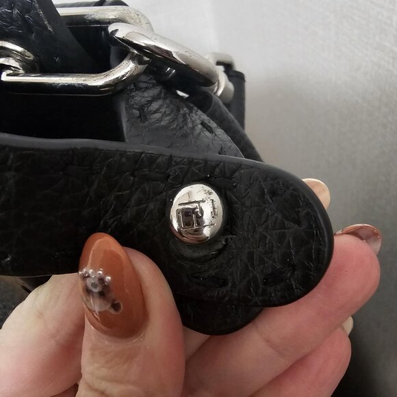 Fendi Black Monster Romano Selleria Leather Peekaboo ISeeU Large Briefcase - Picture 7 of 16